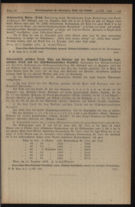 Verordnungs-Blatt für Eisenbahnen und Schiffahrt: Veröffentlichungen in Tarif- und Transport-Angelegenheiten 19231214 Seite: 15