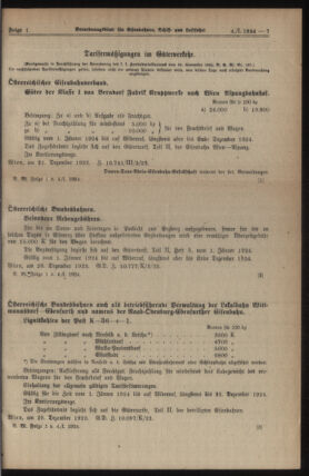 Verordnungs-Blatt für Eisenbahnen und Schiffahrt: Veröffentlichungen in Tarif- und Transport-Angelegenheiten 19240104 Seite: 7