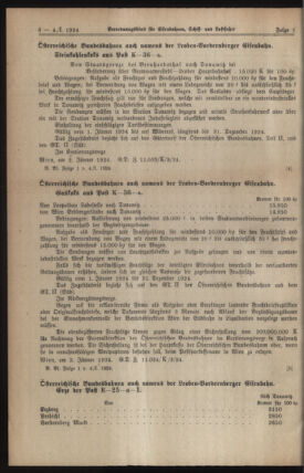 Verordnungs-Blatt für Eisenbahnen und Schiffahrt: Veröffentlichungen in Tarif- und Transport-Angelegenheiten 19240104 Seite: 8