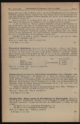 Verordnungs-Blatt für Eisenbahnen und Schiffahrt: Veröffentlichungen in Tarif- und Transport-Angelegenheiten 19240111 Seite: 4