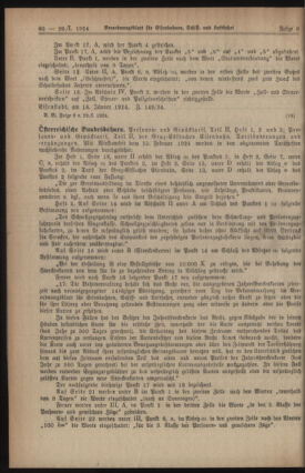 Verordnungs-Blatt für Eisenbahnen und Schiffahrt: Veröffentlichungen in Tarif- und Transport-Angelegenheiten 19240129 Seite: 2