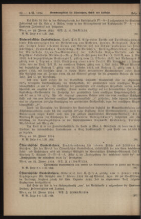 Verordnungs-Blatt für Eisenbahnen und Schiffahrt: Veröffentlichungen in Tarif- und Transport-Angelegenheiten 19240201 Seite: 2