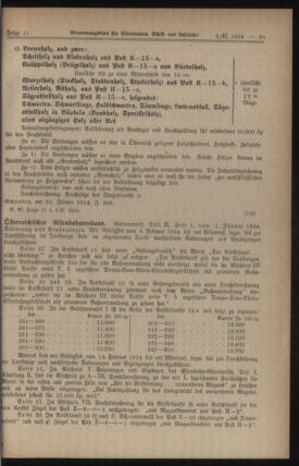 Verordnungs-Blatt für Eisenbahnen und Schiffahrt: Veröffentlichungen in Tarif- und Transport-Angelegenheiten 19240208 Seite: 3