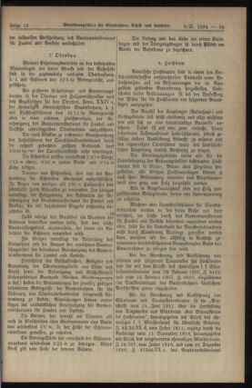 Verordnungs-Blatt für Eisenbahnen und Schiffahrt: Veröffentlichungen in Tarif- und Transport-Angelegenheiten 19240209 Seite: 5