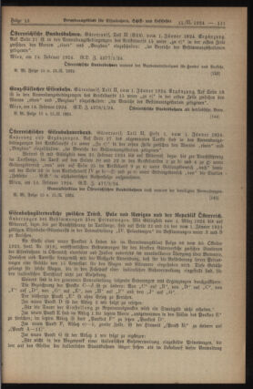 Verordnungs-Blatt für Eisenbahnen und Schiffahrt: Veröffentlichungen in Tarif- und Transport-Angelegenheiten 19240215 Seite: 3