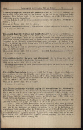 Verordnungs-Blatt für Eisenbahnen und Schiffahrt: Veröffentlichungen in Tarif- und Transport-Angelegenheiten 19240222 Seite: 5