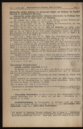 Verordnungs-Blatt für Eisenbahnen und Schiffahrt: Veröffentlichungen in Tarif- und Transport-Angelegenheiten 19240222 Seite: 8