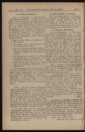 Verordnungs-Blatt für Eisenbahnen und Schiffahrt: Veröffentlichungen in Tarif- und Transport-Angelegenheiten 19240307 Seite: 2