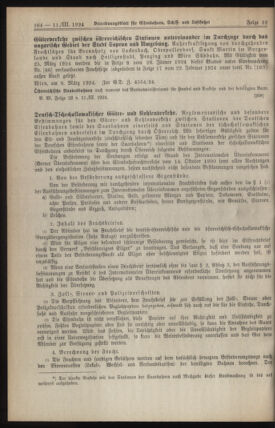 Verordnungs-Blatt für Eisenbahnen und Schiffahrt: Veröffentlichungen in Tarif- und Transport-Angelegenheiten 19240311 Seite: 2