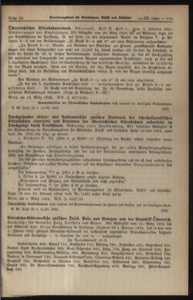 Verordnungs-Blatt für Eisenbahnen und Schiffahrt: Veröffentlichungen in Tarif- und Transport-Angelegenheiten 19240314 Seite: 5