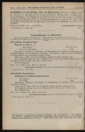 Verordnungs-Blatt für Eisenbahnen und Schiffahrt: Veröffentlichungen in Tarif- und Transport-Angelegenheiten 19240318 Seite: 6