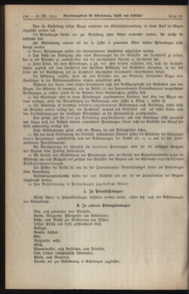 Verordnungs-Blatt für Eisenbahnen und Schiffahrt: Veröffentlichungen in Tarif- und Transport-Angelegenheiten 19240321 Seite: 10