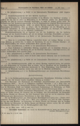 Verordnungs-Blatt für Eisenbahnen und Schiffahrt: Veröffentlichungen in Tarif- und Transport-Angelegenheiten 19240321 Seite: 13