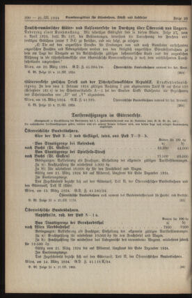 Verordnungs-Blatt für Eisenbahnen und Schiffahrt: Veröffentlichungen in Tarif- und Transport-Angelegenheiten 19240321 Seite: 14