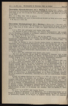 Verordnungs-Blatt für Eisenbahnen und Schiffahrt: Veröffentlichungen in Tarif- und Transport-Angelegenheiten 19240328 Seite: 4