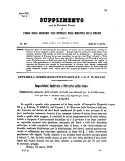 Verordnungsblatt für den Dienstbereich des K.K. Finanzministeriums für die im Reichsrate Vertretenen Königreiche und Länder 18560405 Seite: 1