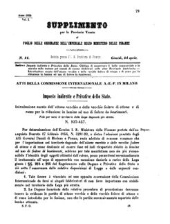 Verordnungsblatt für den Dienstbereich des K.K. Finanzministeriums für die im Reichsrate Vertretenen Königreiche und Länder 18560424 Seite: 1