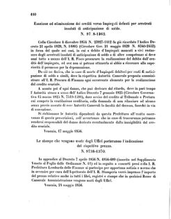 Verordnungsblatt für den Dienstbereich des K.K. Finanzministeriums für die im Reichsrate Vertretenen Königreiche und Länder 18560531 Seite: 10