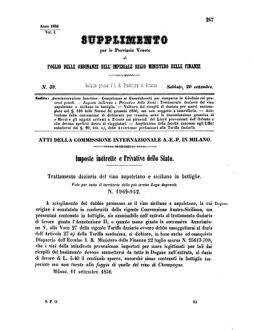 Verordnungsblatt für den Dienstbereich des K.K. Finanzministeriums für die im Reichsrate Vertretenen Königreiche und Länder 18560920 Seite: 1