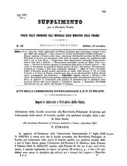 Verordnungsblatt für den Dienstbereich des K.K. Finanzministeriums für die im Reichsrate Vertretenen Königreiche und Länder 18561115 Seite: 1