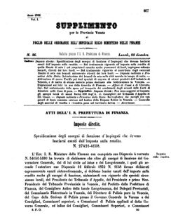 Verordnungsblatt für den Dienstbereich des K.K. Finanzministeriums für die im Reichsrate Vertretenen Königreiche und Länder 18561222 Seite: 15