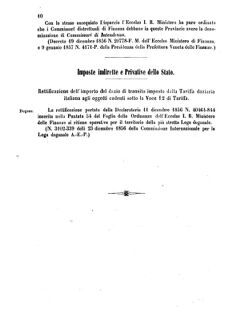 Verordnungsblatt für den Dienstbereich des K.K. Finanzministeriums für die im Reichsrate Vertretenen Königreiche und Länder 18570117 Seite: 10