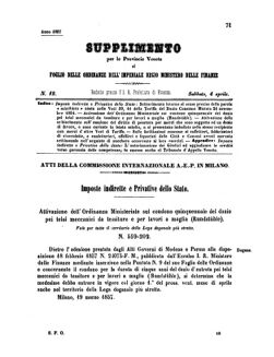 Verordnungsblatt für den Dienstbereich des K.K. Finanzministeriums für die im Reichsrate Vertretenen Königreiche und Länder 18570404 Seite: 5