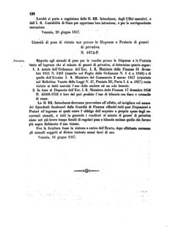 Verordnungsblatt für den Dienstbereich des K.K. Finanzministeriums für die im Reichsrate Vertretenen Königreiche und Länder 18570629 Seite: 8