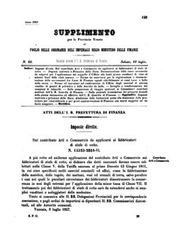 Verordnungsblatt für den Dienstbereich des K.K. Finanzministeriums für die im Reichsrate Vertretenen Königreiche und Länder 18570718 Seite: 13