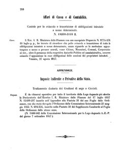 Verordnungsblatt für den Dienstbereich des K.K. Finanzministeriums für die im Reichsrate Vertretenen Königreiche und Länder 18570917 Seite: 12