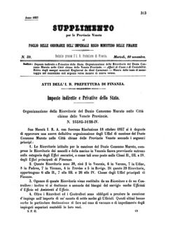 Verordnungsblatt für den Dienstbereich des K.K. Finanzministeriums für die im Reichsrate Vertretenen Königreiche und Länder 18571110 Seite: 7