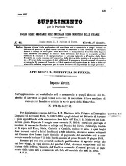 Verordnungsblatt für den Dienstbereich des K.K. Finanzministeriums für die im Reichsrate Vertretenen Königreiche und Länder 18571217 Seite: 5