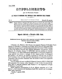 Verordnungsblatt für den Dienstbereich des K.K. Finanzministeriums für die im Reichsrate Vertretenen Königreiche und Länder 18580121 Seite: 9