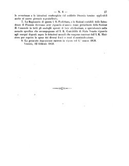 Verordnungsblatt für den Dienstbereich des K.K. Finanzministeriums für die im Reichsrate Vertretenen Königreiche und Länder 18580227 Seite: 7