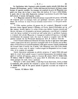 Verordnungsblatt für den Dienstbereich des K.K. Finanzministeriums für die im Reichsrate Vertretenen Königreiche und Länder 18580301 Seite: 25