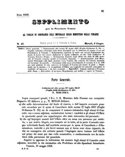 Verordnungsblatt für den Dienstbereich des K.K. Finanzministeriums für die im Reichsrate Vertretenen Königreiche und Länder 18580608 Seite: 13