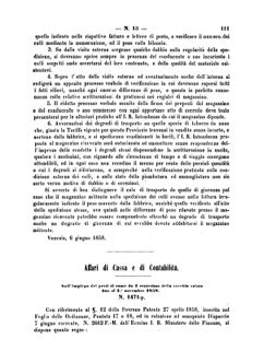 Verordnungsblatt für den Dienstbereich des K.K. Finanzministeriums für die im Reichsrate Vertretenen Königreiche und Länder 18580620 Seite: 7