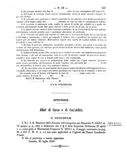 Verordnungsblatt für den Dienstbereich des K.K. Finanzministeriums für die im Reichsrate Vertretenen Königreiche und Länder 18580724 Seite: 7