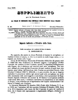 Verordnungsblatt für den Dienstbereich des K.K. Finanzministeriums für die im Reichsrate Vertretenen Königreiche und Länder 18580909 Seite: 1