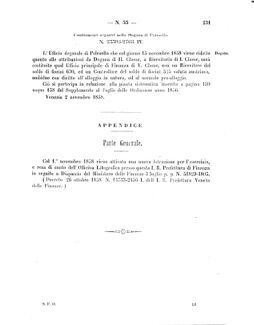 Verordnungsblatt für den Dienstbereich des K.K. Finanzministeriums für die im Reichsrate Vertretenen Königreiche und Länder 18581106 Seite: 11