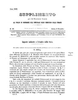 Verordnungsblatt für den Dienstbereich des K.K. Finanzministeriums für die im Reichsrate Vertretenen Königreiche und Länder 18581106 Seite: 7