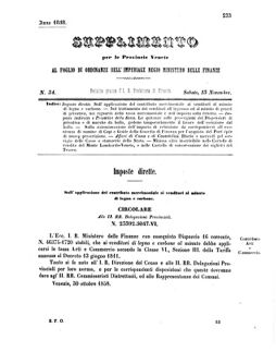 Verordnungsblatt für den Dienstbereich des K.K. Finanzministeriums für die im Reichsrate Vertretenen Königreiche und Länder 18581113 Seite: 1