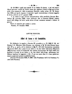 Verordnungsblatt für den Dienstbereich des K.K. Finanzministeriums für die im Reichsrate Vertretenen Königreiche und Länder 18581216 Seite: 7