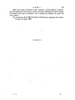 Verordnungsblatt für den Dienstbereich des K.K. Finanzministeriums für die im Reichsrate Vertretenen Königreiche und Länder 18600526 Seite: 5