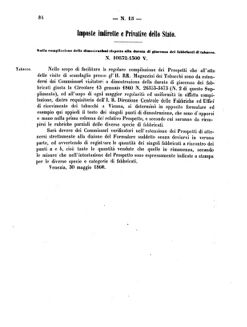 Verordnungsblatt für den Dienstbereich des K.K. Finanzministeriums für die im Reichsrate Vertretenen Königreiche und Länder 18600612 Seite: 2