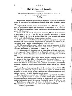 Verordnungsblatt für den Dienstbereich des K.K. Finanzministeriums für die im Reichsrate Vertretenen Königreiche und Länder 18610117 Seite: 4