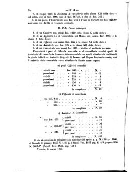 Verordnungsblatt für den Dienstbereich des K.K. Finanzministeriums für die im Reichsrate Vertretenen Königreiche und Länder 18610311 Seite: 8