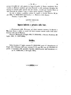 Verordnungsblatt für den Dienstbereich des K.K. Finanzministeriums für die im Reichsrate Vertretenen Königreiche und Länder 18610815 Seite: 7