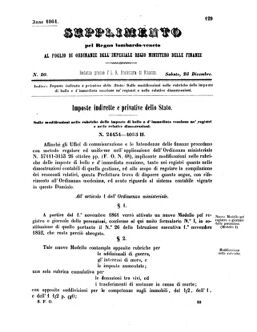 Verordnungsblatt für den Dienstbereich des K.K. Finanzministeriums für die im Reichsrate Vertretenen Königreiche und Länder 18611228 Seite: 1