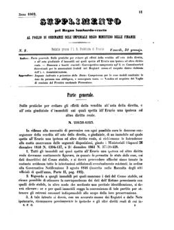 Verordnungsblatt für den Dienstbereich des K.K. Finanzministeriums für die im Reichsrate Vertretenen Königreiche und Länder 18620131 Seite: 1